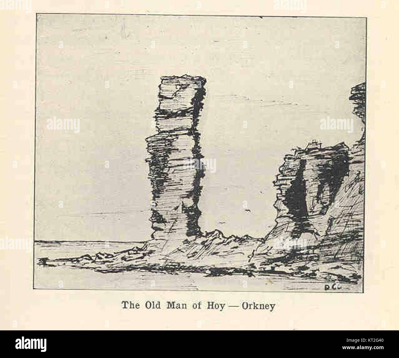 Le vieil homme de Hoy est une célèbre pile de mer située au large des côtes des Orcades, en Écosse. Connu pour sa forme distinctive et sa beauté naturelle, il est un point de repère populaire pour les touristes et les amateurs de nature. Banque D'Images