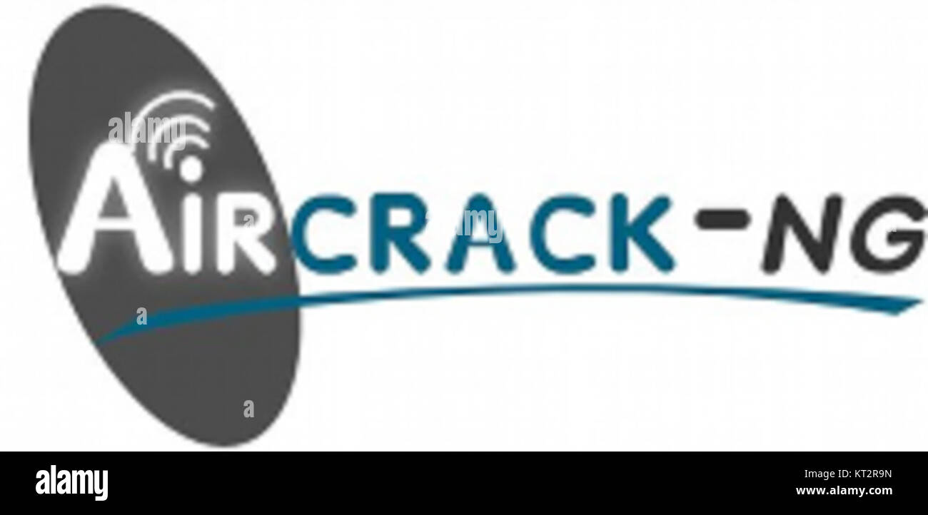 Le logo Aircrack-ng représente l'outil utilisé pour les tests de sécurité du réseau sans fil. Il s'agit d'une suite d'outils open source qui aide à évaluer la sécurité des réseaux Wi-Fi et fournit des outils pour la capture de paquets et le craquage des mots de passe Wi-Fi. Banque D'Images