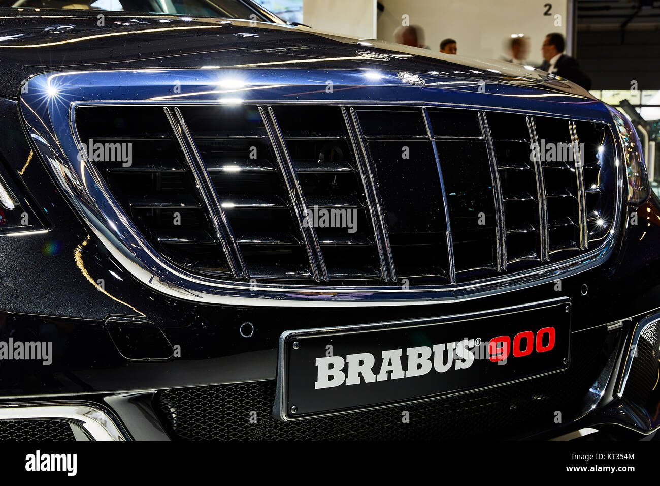 Francfort, Allemagne - le 12 septembre 2017 : 2017 Mercedes-Maybach 900 par Brabus présentés sur le 67-ème Salon International de l'Automobile de Francfort (IAA) dans le Mes Banque D'Images