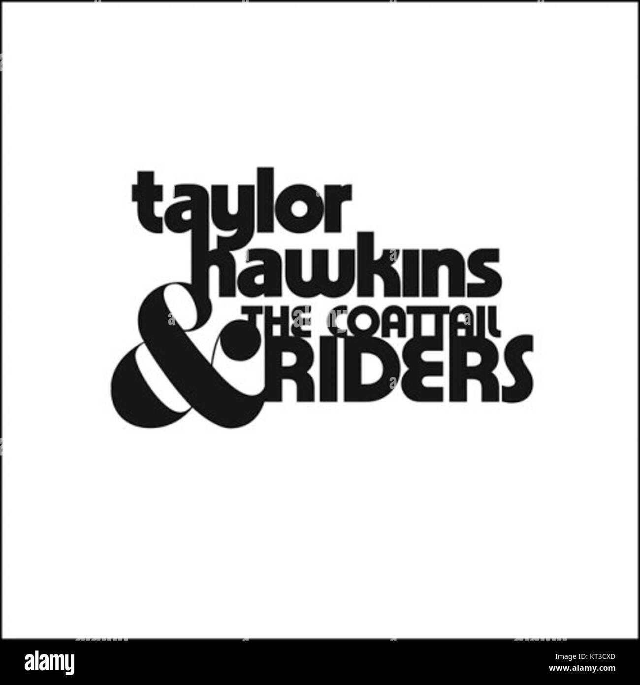 Reprise de l'album 'Taylor Hawkins and the Coattail Riders', un projet musical dirigé par Taylor Hawkins, batteur des Foo Fighters, mettant en vedette de la musique rock. Banque D'Images