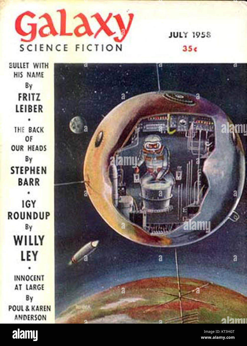 L'image intitulée "Galaxy 195807" fait probablement référence au vaisseau spatial Galaxy, qui a été lancé en 1958. Il faisait partie des premières explorations spatiales, en mettant l'accent sur la technologie des communications et des satellites. Ce vaisseau spatial a marqué une étape importante dans l'histoire de l'exploration spatiale. Banque D'Images