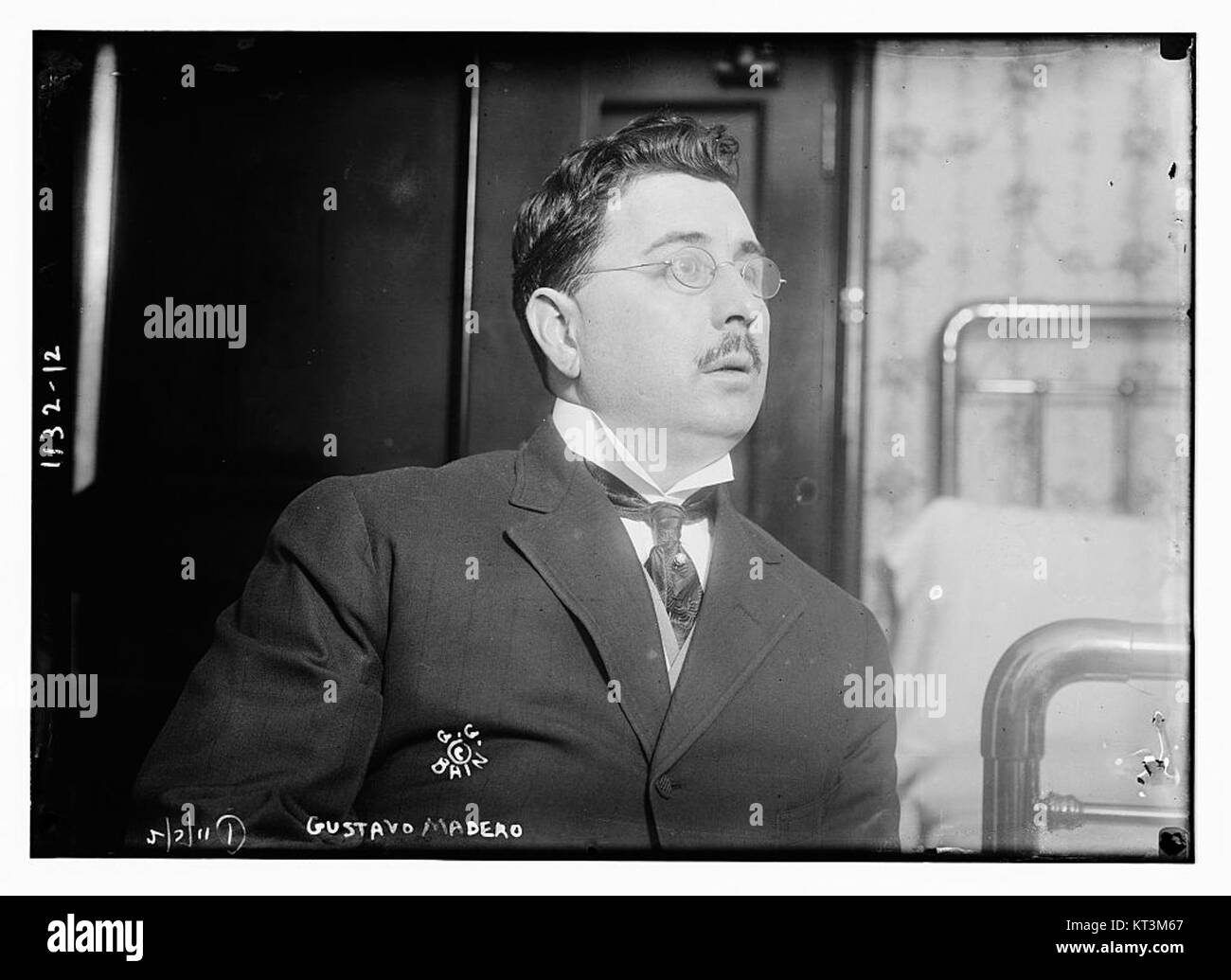 Gustavo A. Madero (1875-1911) était un homme politique mexicain, connu pour son plaidoyer en faveur des réformes sociales et son implication dans la Révolution mexicaine, avant son assassinat en 1911. Banque D'Images