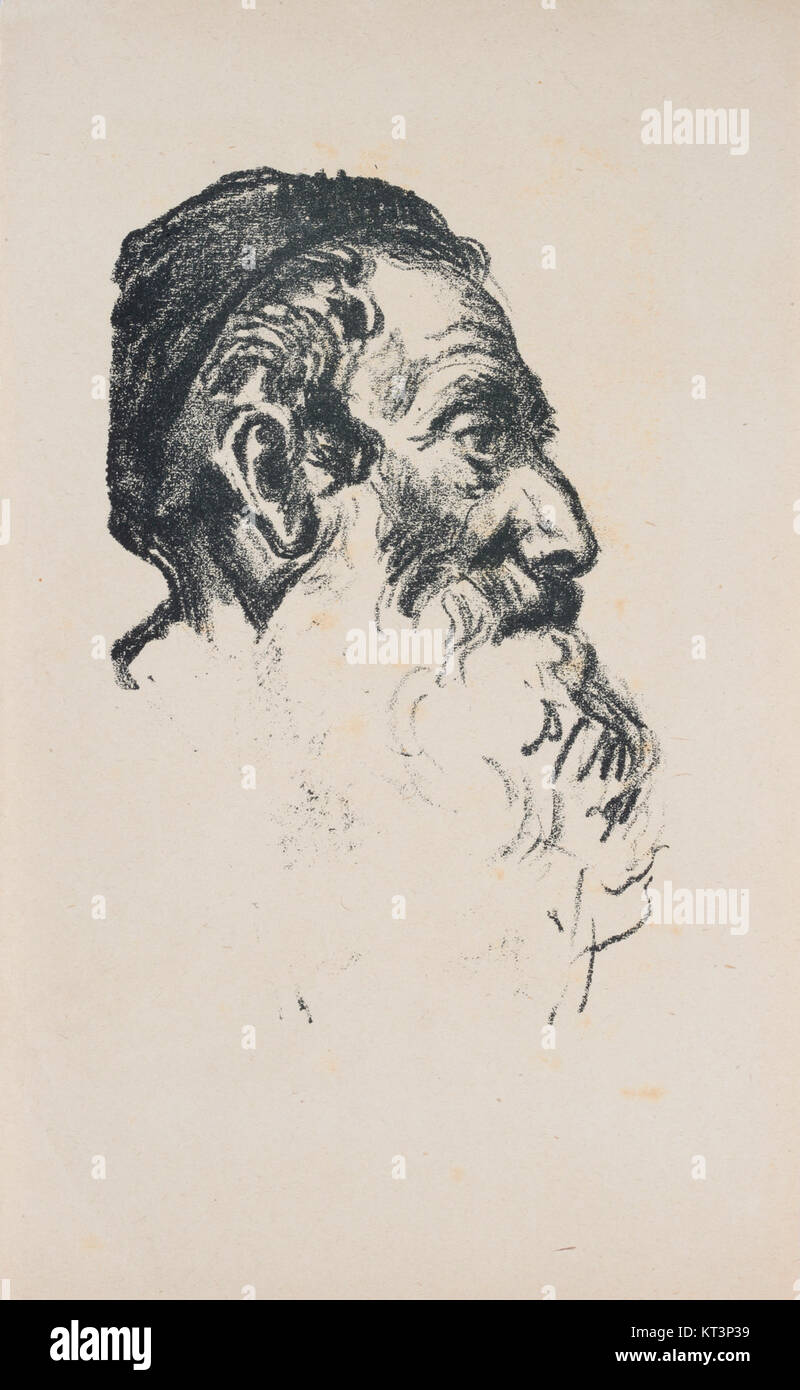 Il s'agit d'une œuvre graphique de Hermann Struck, un artiste renommé. La pièce date de 2002 et illustre sa contribution au monde de l'art avec un accent sur l'estampe et les arts graphiques Banque D'Images