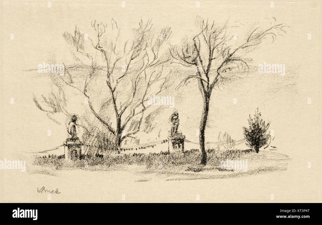 Le travail graphique de Hermann Struck de 2002 fait partie d'une collection d'art moderne, reflétant ses compétences en arts graphiques et en estampe. Banque D'Images