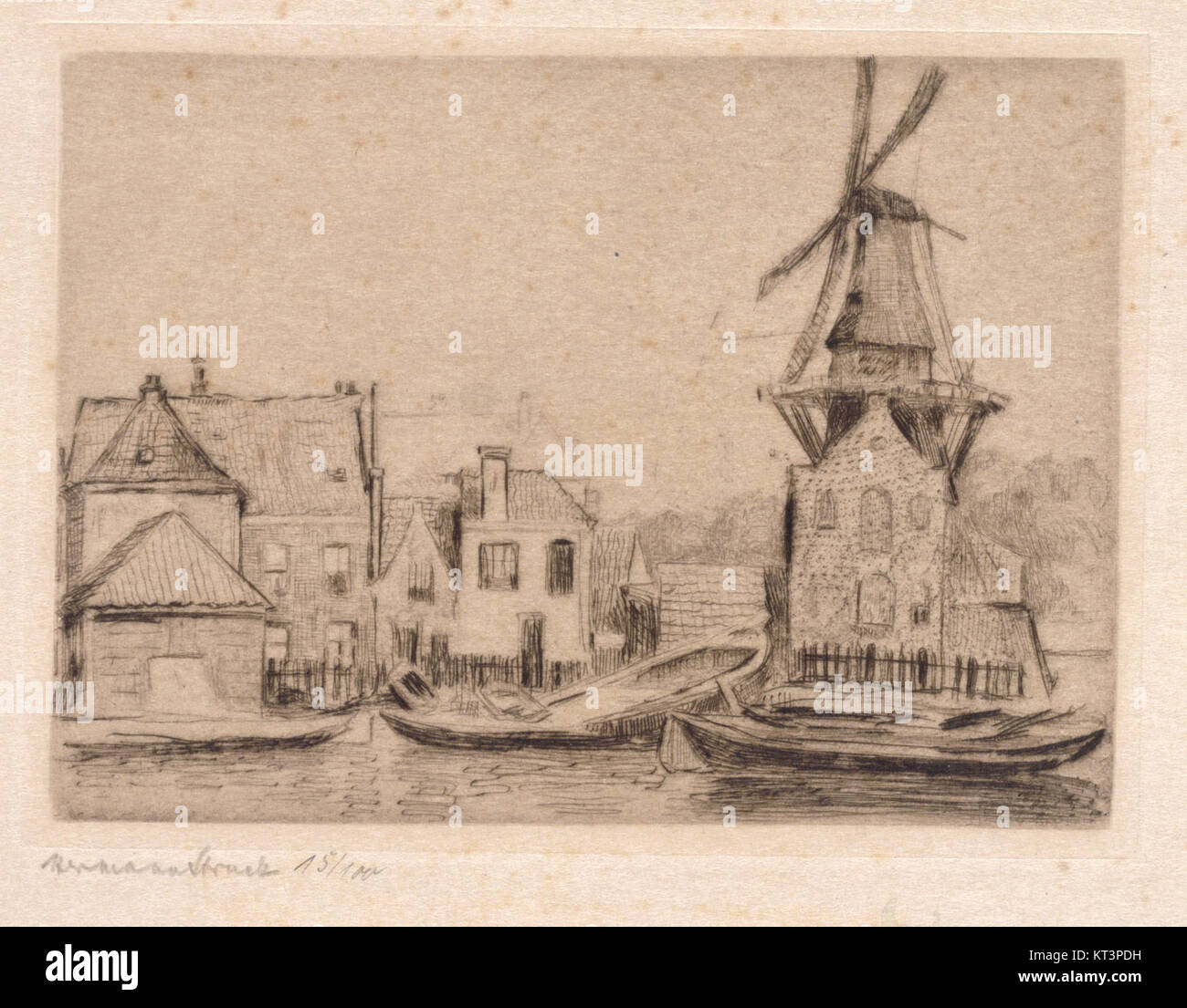 Hermann Struck était un artiste et graphiste renommé, surtout connu pour ses œuvres au début du XXe siècle à Berlin et en RDA (République démocratique allemande), influençant la scène artistique avec son style unique. Banque D'Images