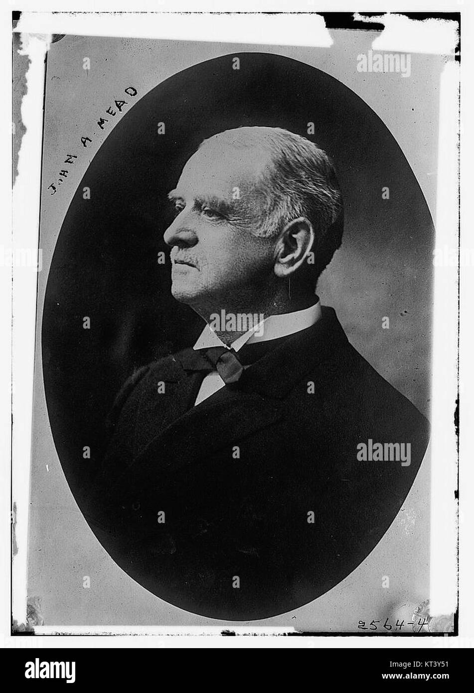 Abner John Mead USA politicien Gouverneur Vermont Banque D'Images