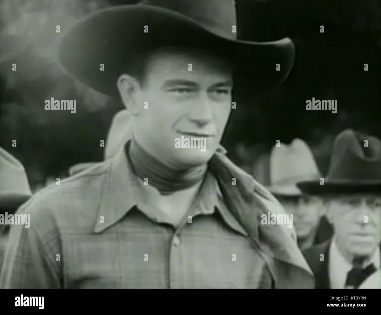John Wayne dans Riders of Destiny Banque D'Images