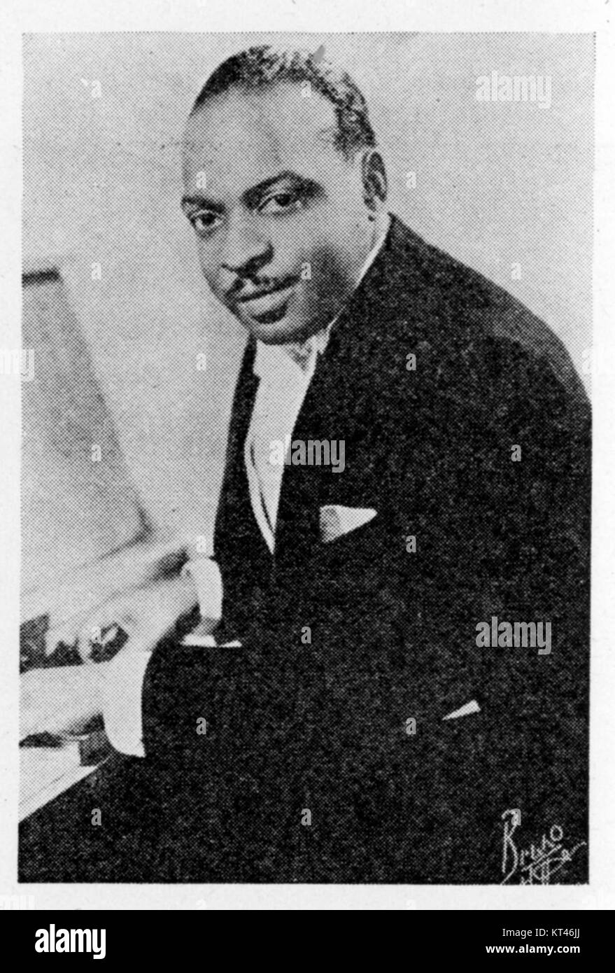 Maud Cuney Hare, une femme afro-américaine influente dans les arts du début du XXe siècle, a collaboré avec la légende du jazz Count Basie pour promouvoir la scène jazz. Banque D'Images