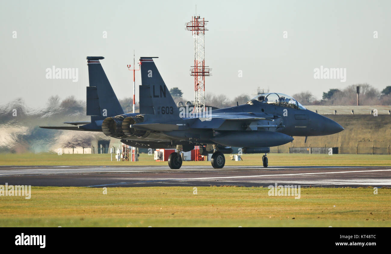 F15 Eagle de l'USAF Banque D'Images