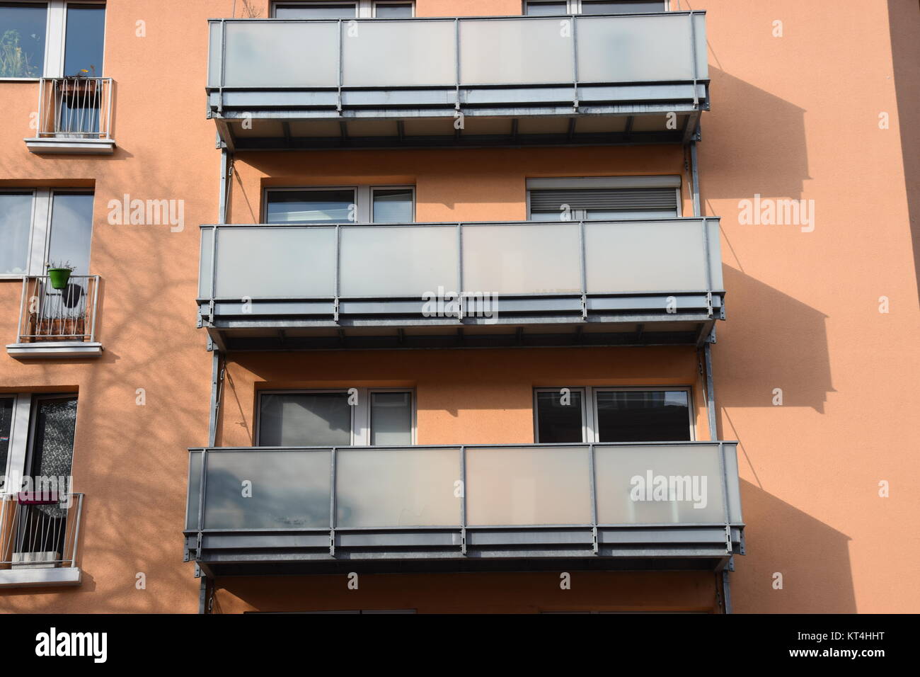balcon Banque D'Images
