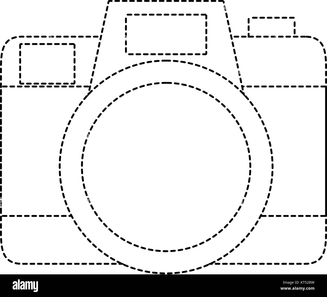 Appareil photo Vintage Illustration de Vecteur