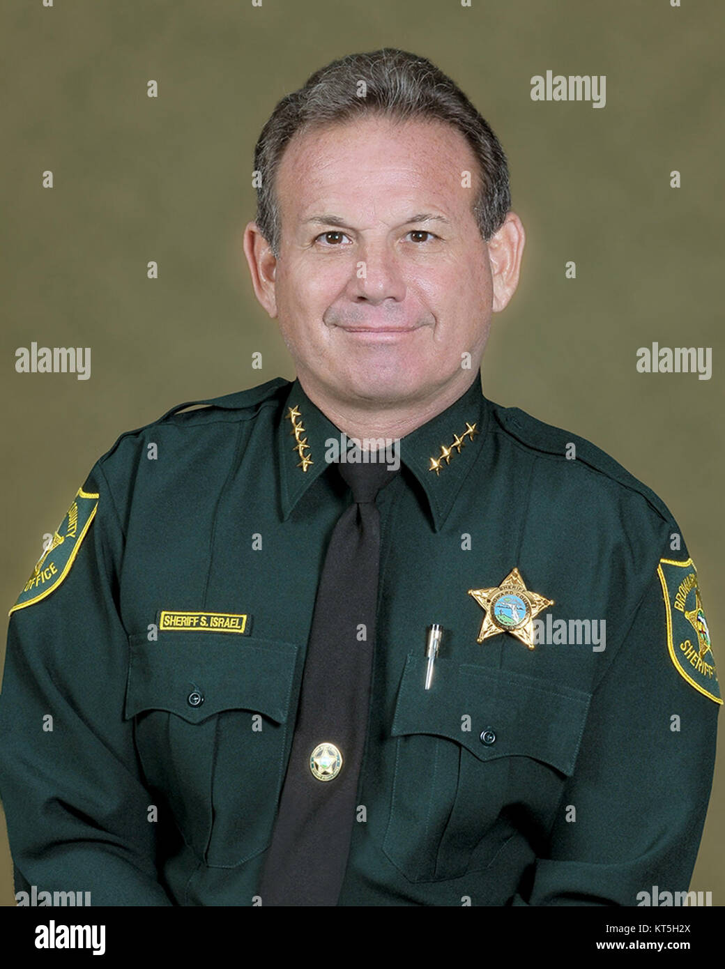 Scott Israël, Sheriff, Broward County Sheriff's Office Banque D'Images