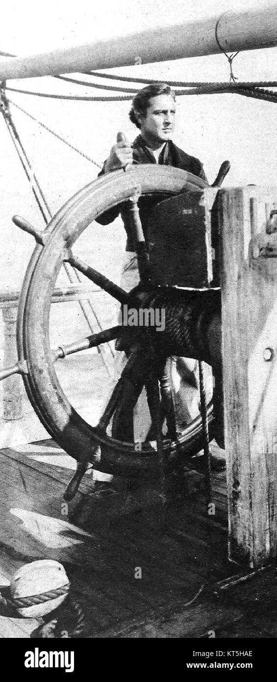 Sea Beast est un film qui capture l'aventure à enjeux élevés d'un voyage maritime rempli de dangers. Ce film dépeint encore un moment critique, mettant en évidence l'atmosphère dramatique et l'intensité narrative. Banque D'Images