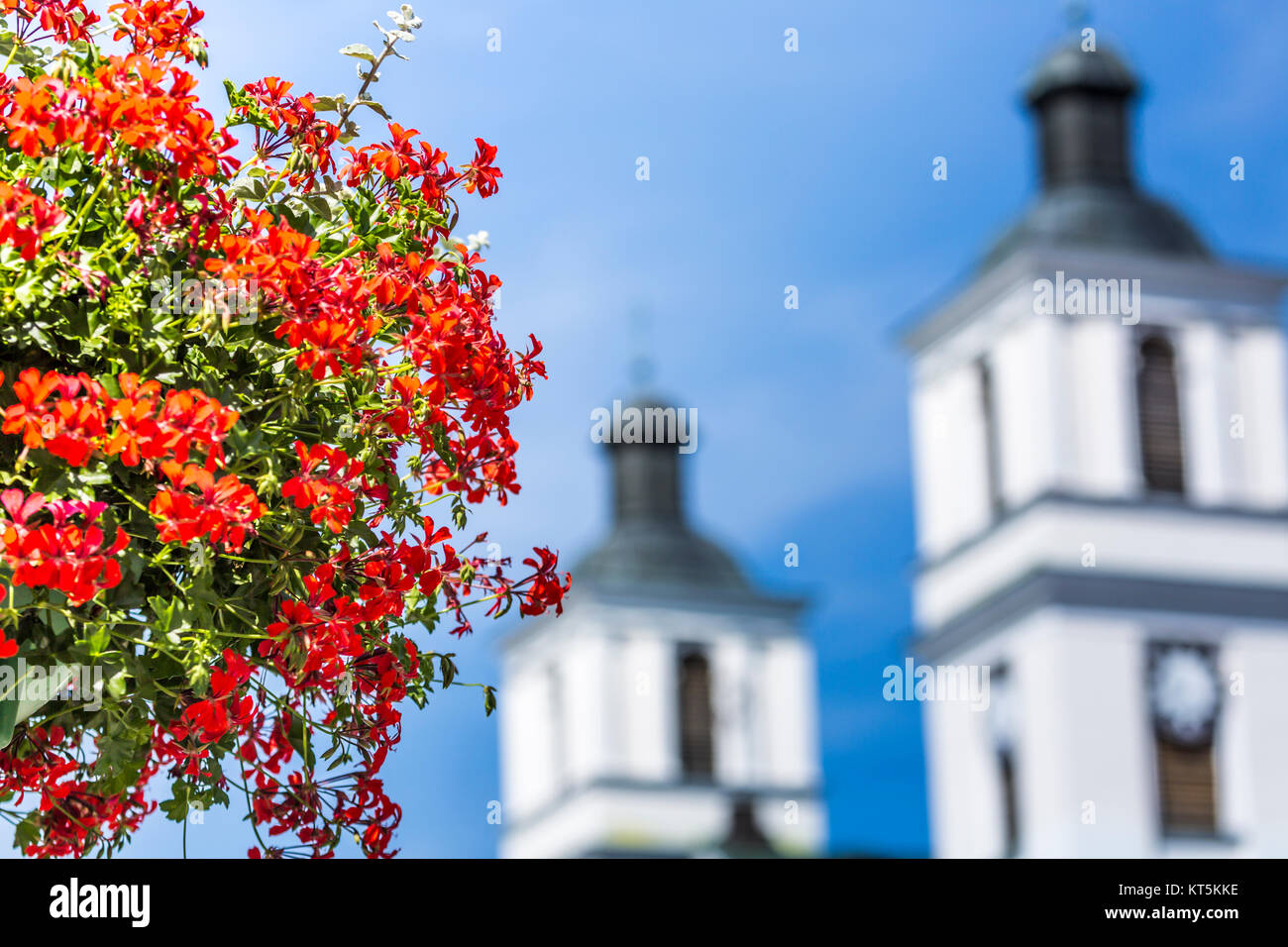 Eglise de Saint Alexandre dans Gdansk. Pologne Banque D'Images