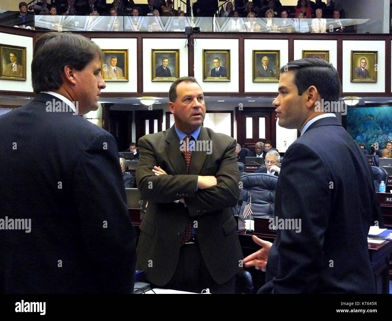 Le conférencier Rubio a parlé de la récente proposition de budget, offrant des idées et des perspectives sur l'impact potentiel du plan financier. Ses remarques portaient sur les stratégies économiques et les priorités de dépenses du gouvernement. Banque D'Images