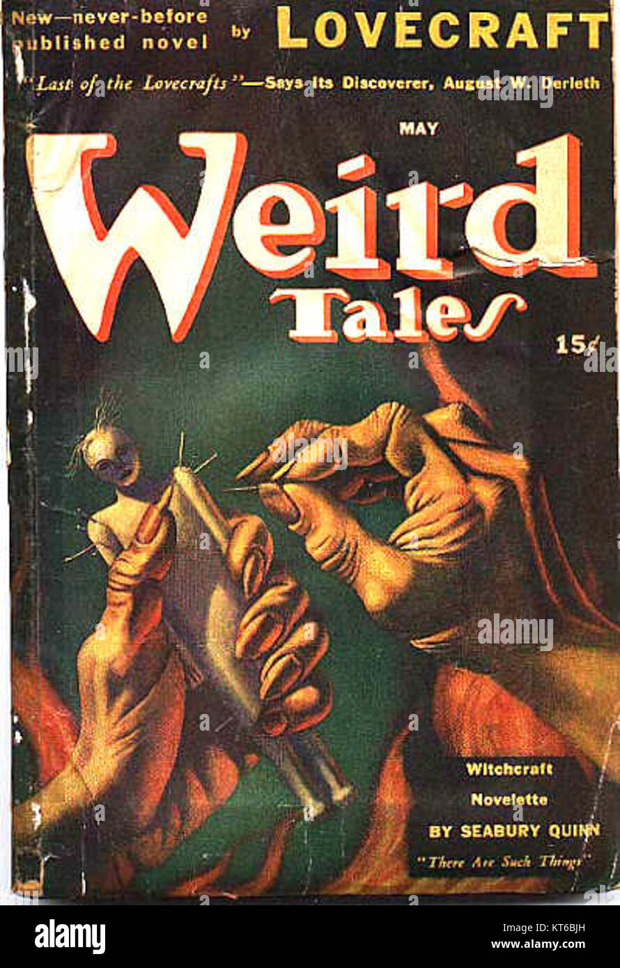 Weird Tales Mai 1941 Banque D'Images