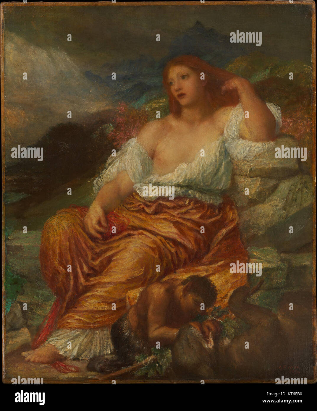 Ariane, capturée dans une pièce du Metropolitan Museum of Art (MET), représente une figure célèbre de la mythologie grecque. L'œuvre d'art la dépeint généralement avec des attributs culturels et artistiques importants. Banque D'Images