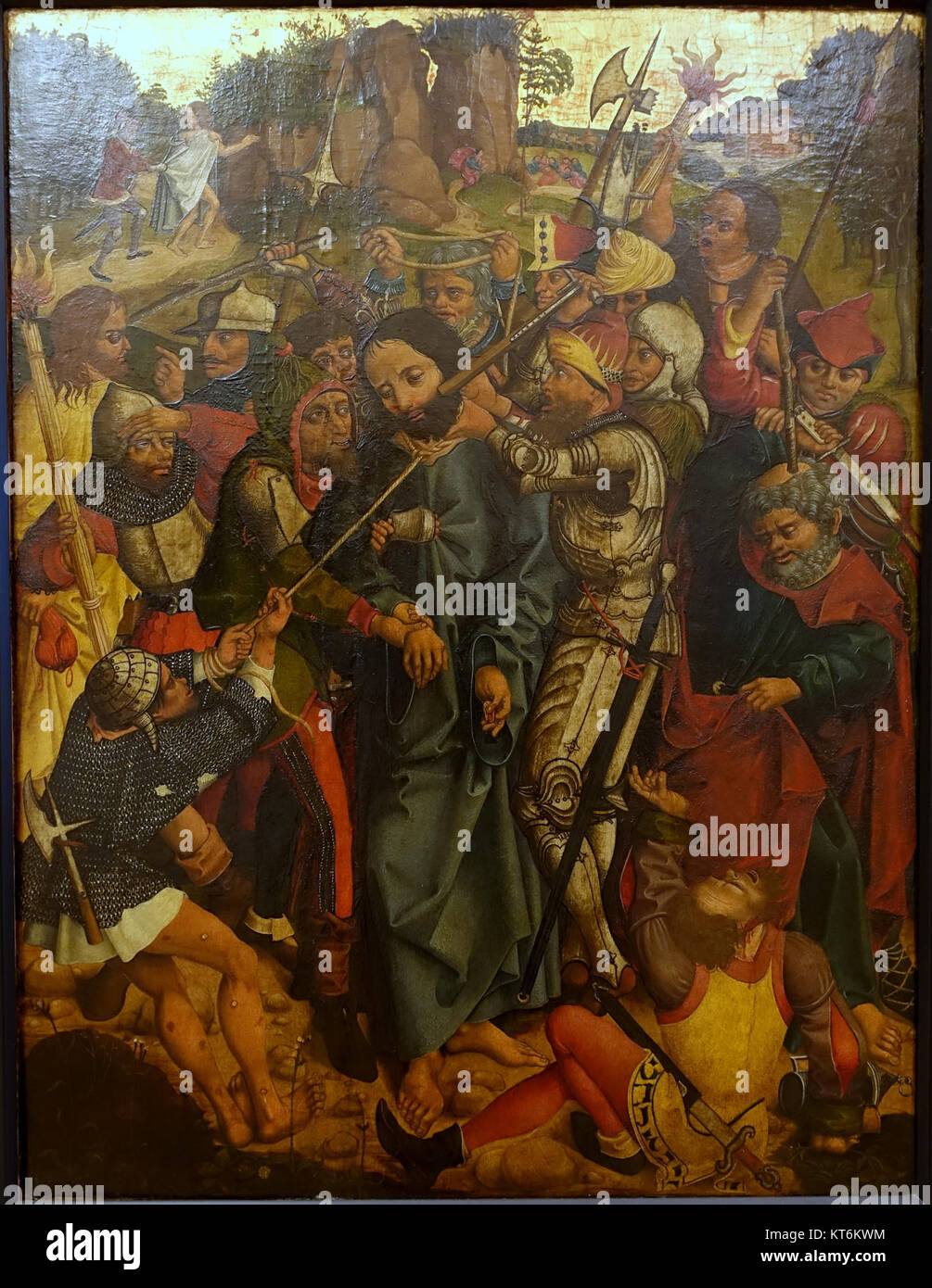 Arrestation de Jésus Maître, Bamberg, ch. 1485 - MainfrC nkisches3A4Museum - WC3BCrzburg, Allemagne - DSC05167 Banque D'Images