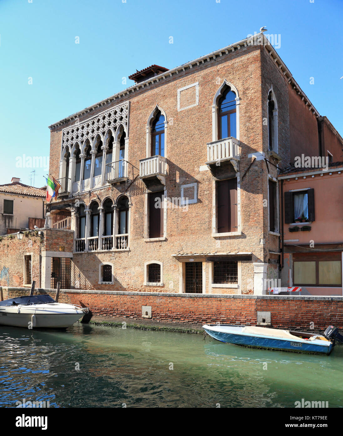 Palazzo Ariani Minotto Cicogna Banque D'Images