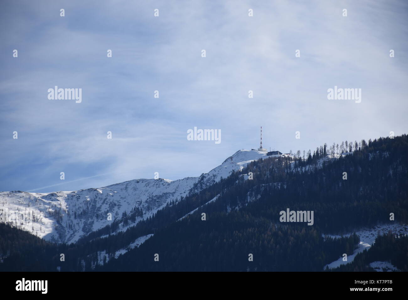 goldeck,émetteur,spittal an der drau,carinthie supérieure,dautal,vhf,dvb-t,dvb-t2 Banque D'Images