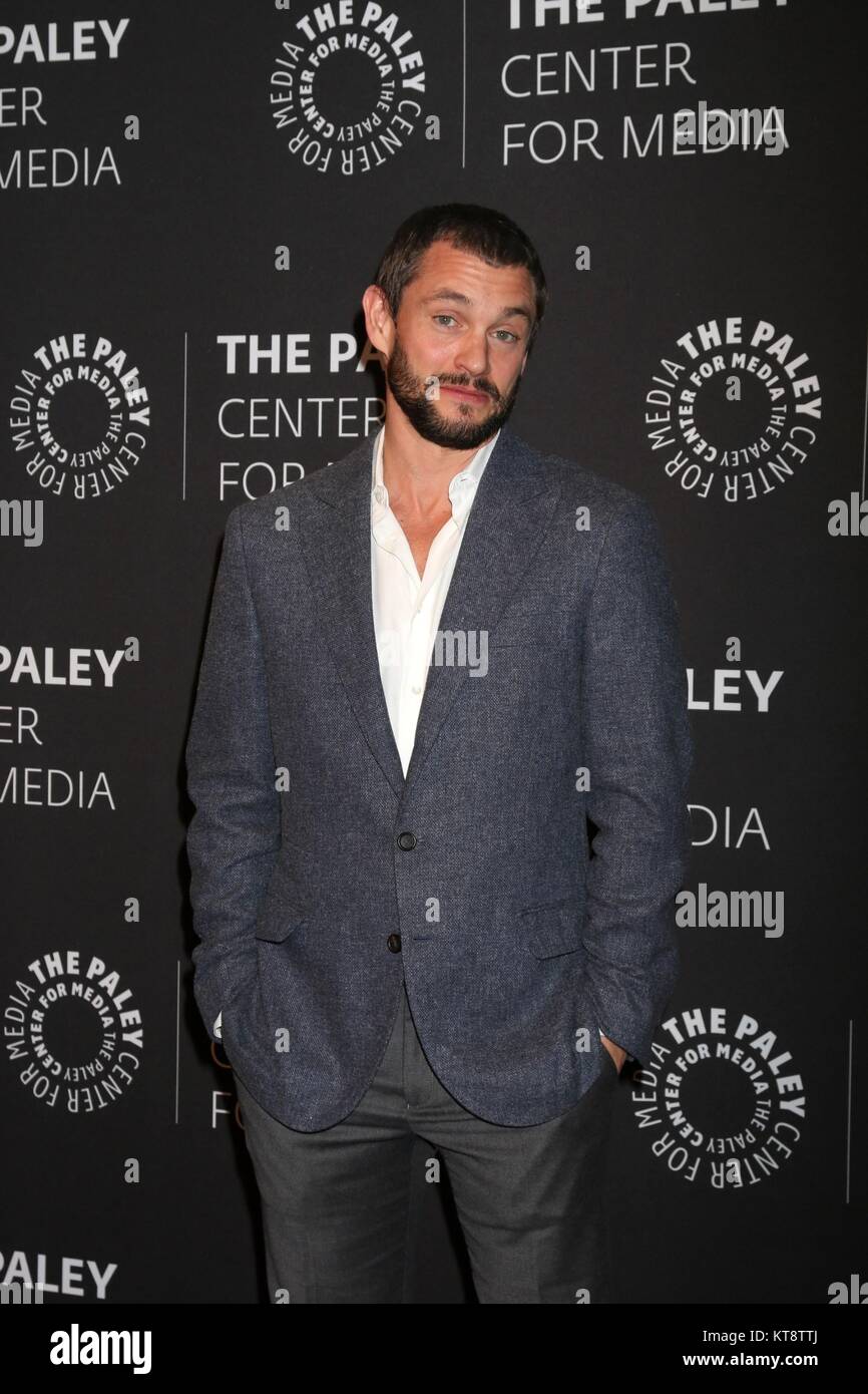 Los Angeles, CA. Dec 21, 2017. Hugh Dancy aux arrivées pour le Paley Center for Media présente : LE CHEMIN Saison 3 Premiere, le Paley Center for Media, Los Angeles, CA, 21 décembre 2017. Credit : Priscilla Grant/Everett Collection/Alamy Live News Banque D'Images