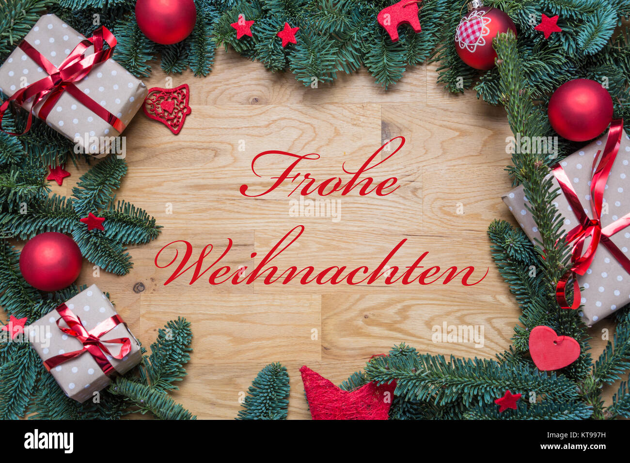 Merry christmas in german Banque de photographies et d'images à haute  résolution - Alamy