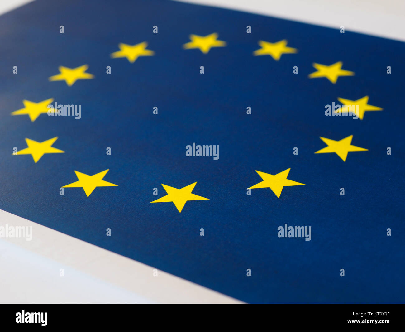 Drapeau de l'Union européenne (UE) Banque D'Images