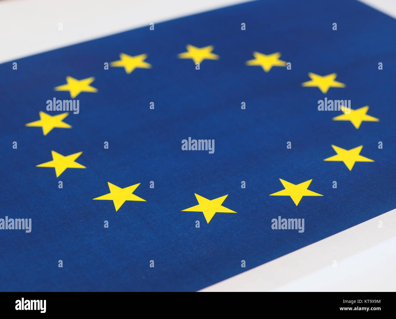 Drapeau de l'Union européenne (UE) Banque D'Images