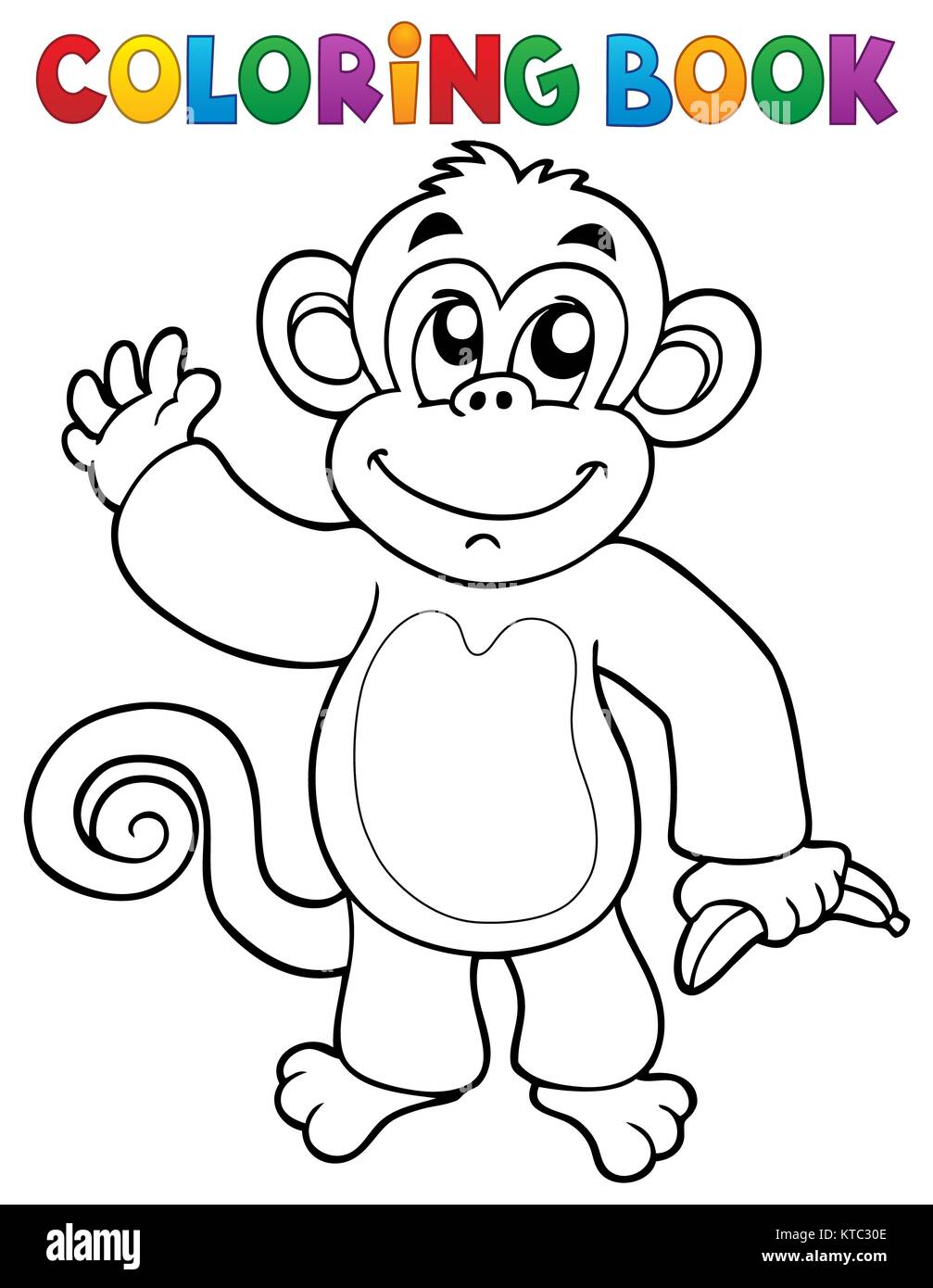 La Guenon Le Singe Et La Noix Dessin Facile