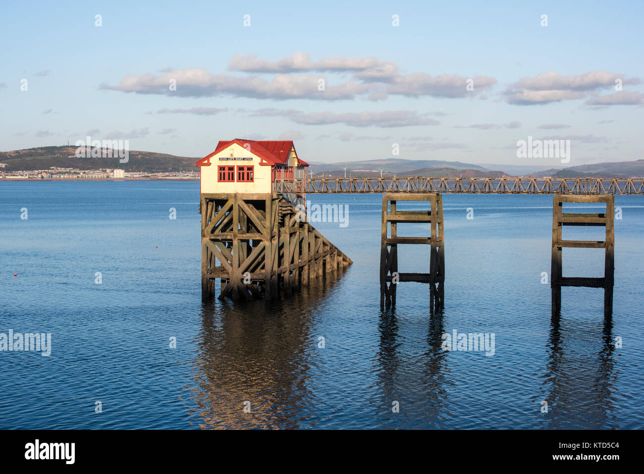 L'ancienne station de sauvetage de Swansea Boathouse, Mumbles, Swansea, Pays de Galles, Royaume-Uni Banque D'Images