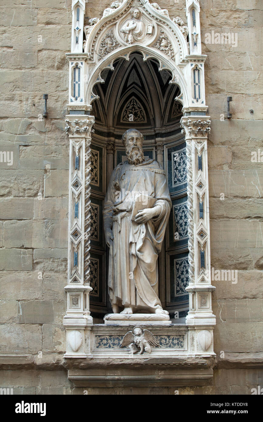 Orsanmichele Florence Saint Mark 1411 1413 Par Donatello Photo Stock Alamy Orsanmichele Florence Saint Mark 1411 1413 Par Donatello Photo Stock Alamy