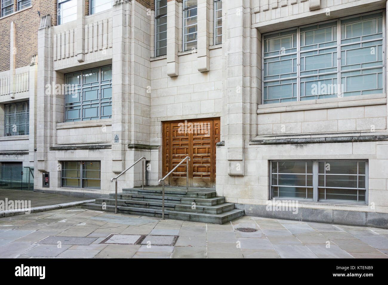 City of London Corporation dans le bâtiment de l'aile nord Guildhall, conçu par Giles Gilbert Scott en 1930 et construit dans les années 1950 Banque D'Images