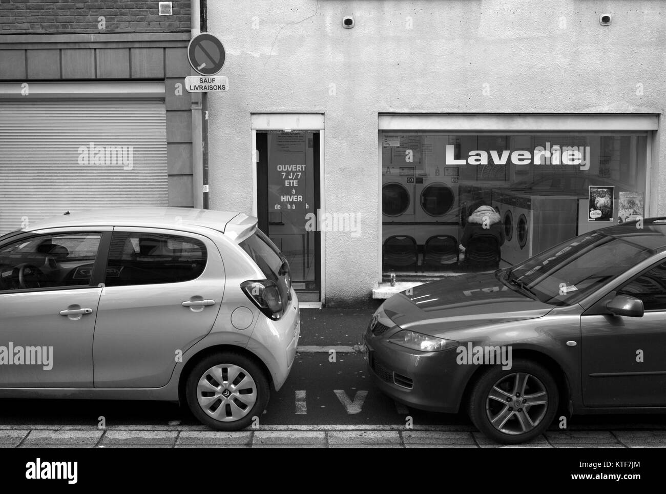 Laverie, Arras, France Banque D'Images