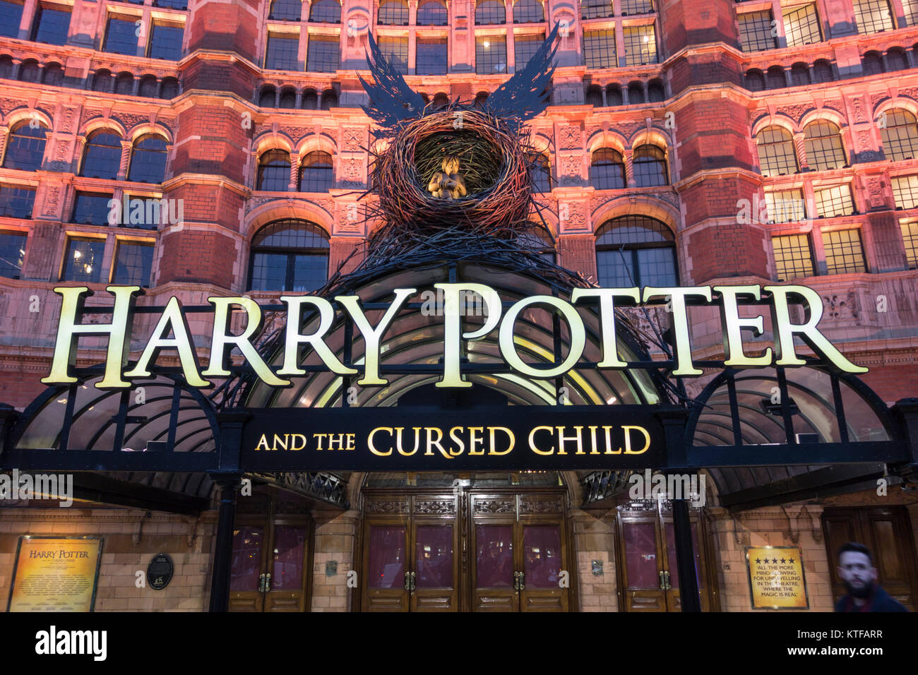 J.K. Rowling's, Harry Potter et l'enfant maudit au Palace Theatre, Central London, Angleterre, Royaume-Uni Banque D'Images