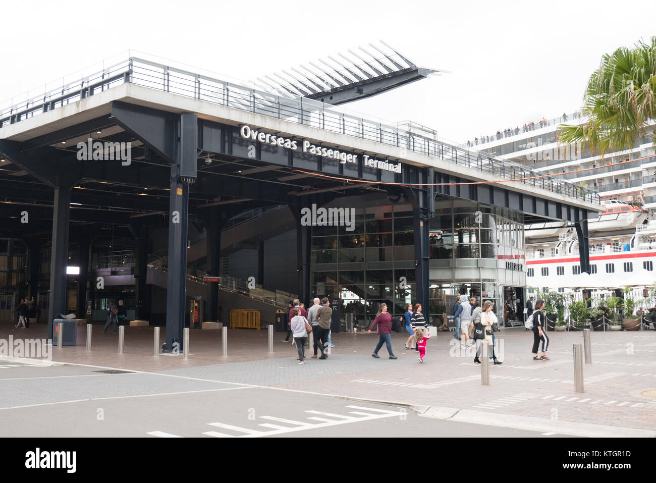 Le terminal de ferry de Circular Quay Sydney Banque D'Images