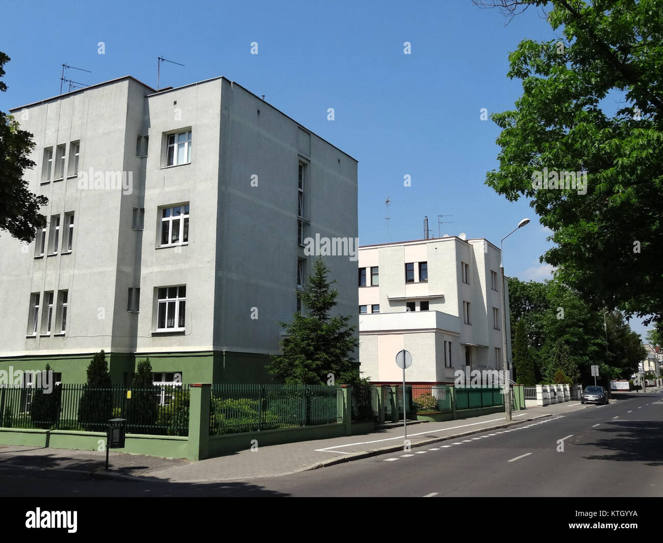 Une photographie de Bydgoszcz, Pologne, du 8 juillet 2013, mettant en valeur la beauté pittoresque de la ville avec son architecture historique et son paysage urbain. Banque D'Images
