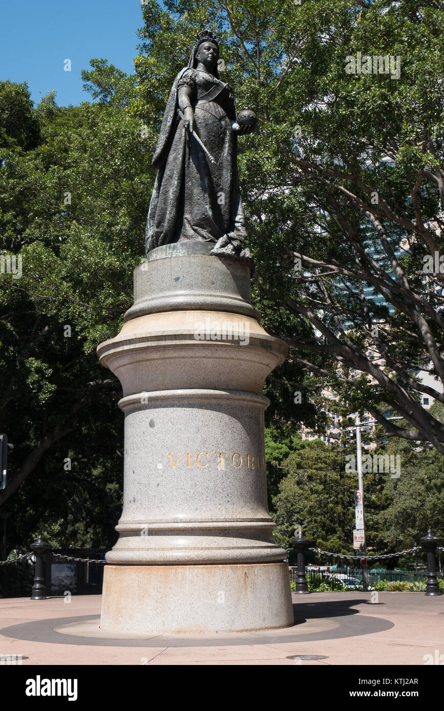 Statue de prince albert à Sydney Banque D'Images