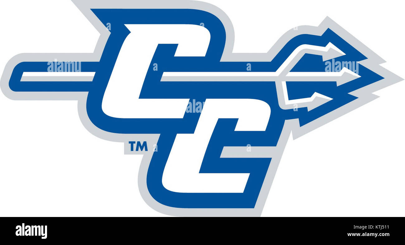 Le monogramme CC Pitchfork FCX est un logo comportant la lettre « C » dans une police stylisée. Ce logo représente l'identité de la marque et les principes de design derrière la marque Pitchfork. Banque D'Images