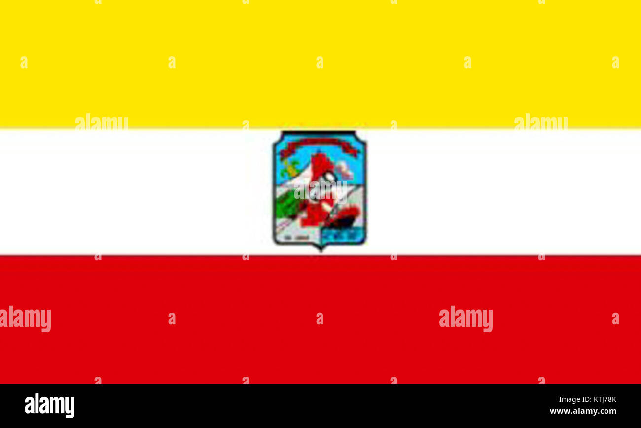 Le Bandera del Departamento de la Union est le drapeau représentant le département de la Union au Salvador. C'est un symbole important de l'identité et de la fierté de la région, reflétant son importance culturelle. Banque D'Images