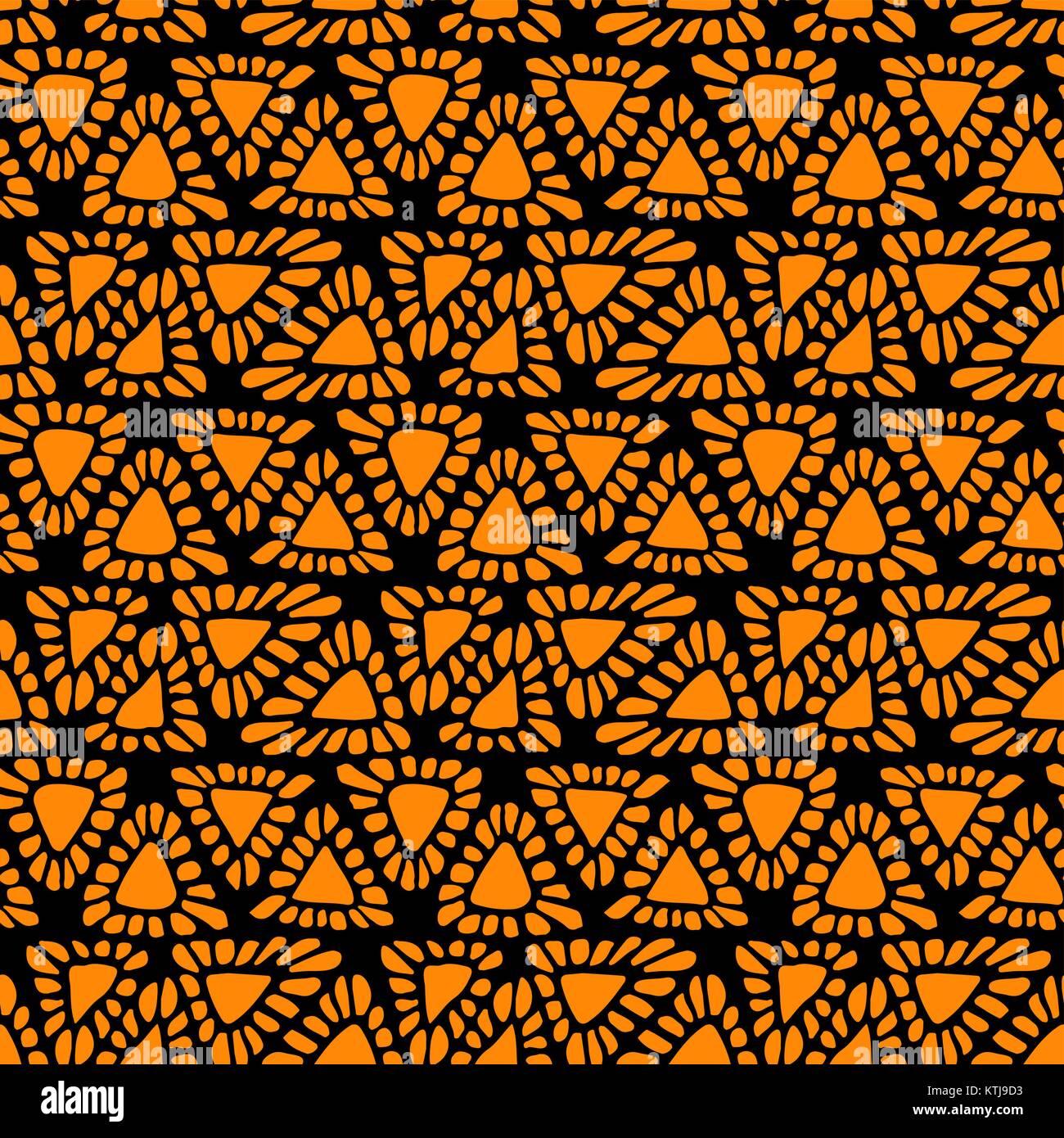 Motif africain motif transparent Illustration de Vecteur