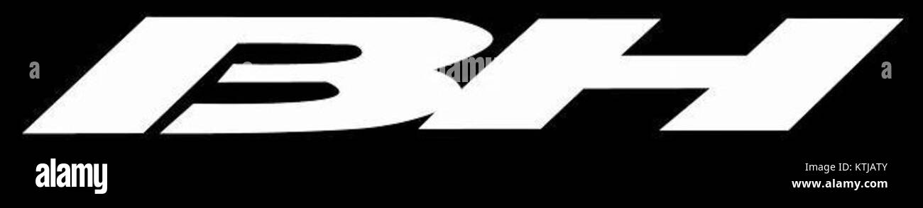 Le logo du groupe BH représente la marque du groupe BH, une société ou une entité reconnue pour son secteur d'activité ou son domaine d'activité spécifique. Banque D'Images