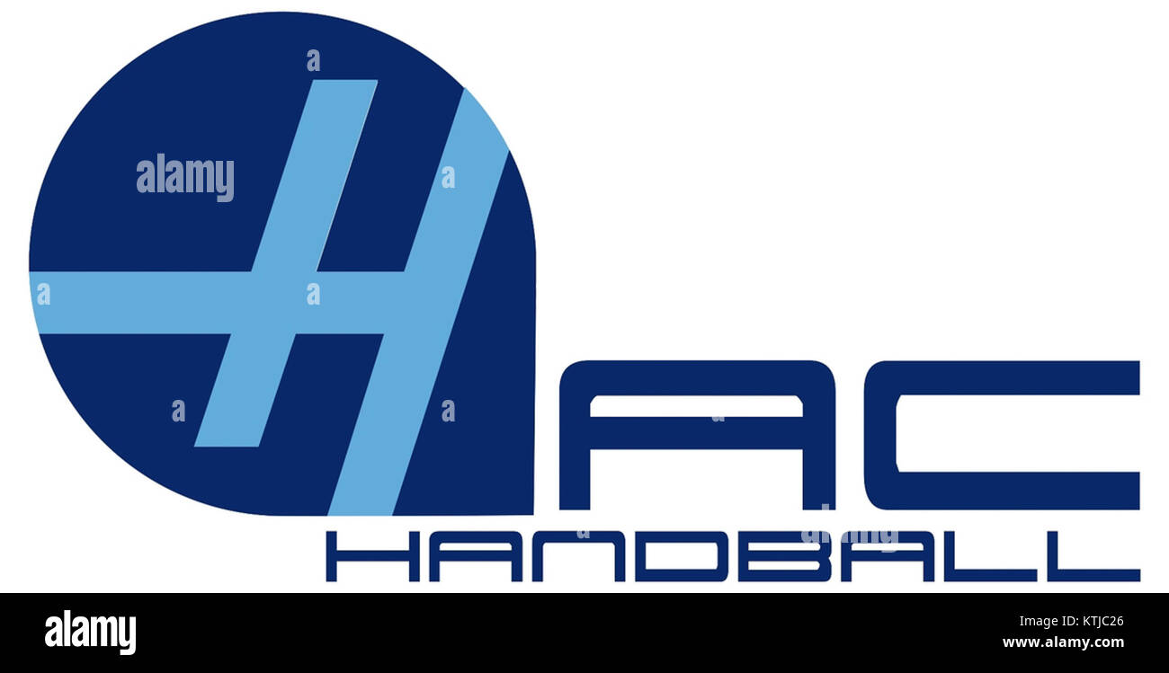 Logo HAC HANDBALL Banque D'Images