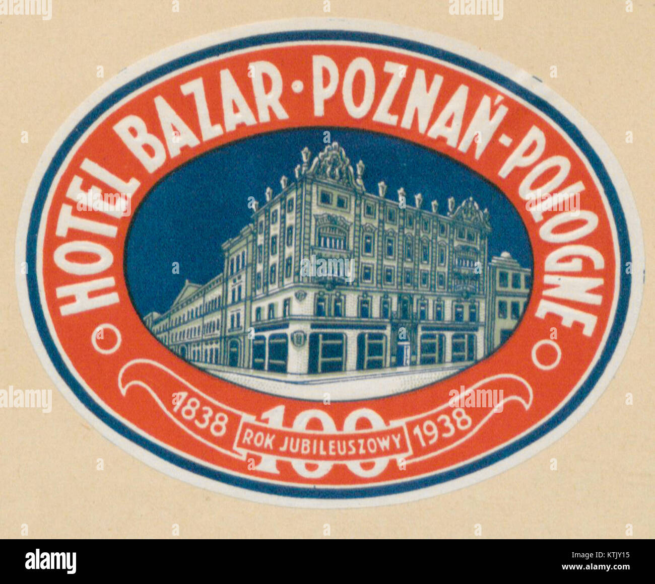 Bazar poznanski 100 lecie 1 Banque D'Images
