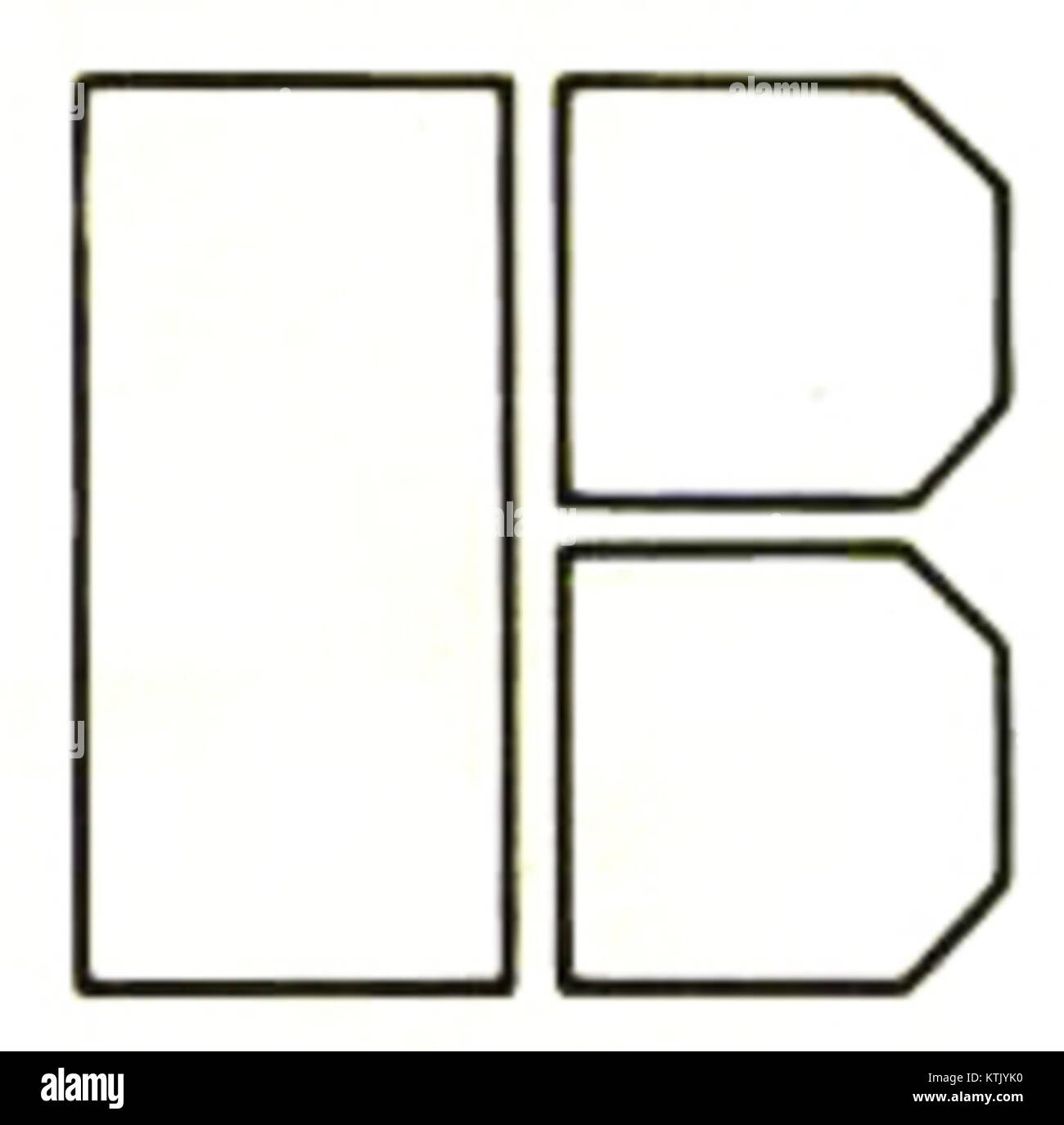 Le logo Beaulieu représente une entreprise française connue pour sa production de matériaux de revêtement de sol de haute qualité, spécialisée dans les tapis et revêtements de sol en vinyle. Banque D'Images