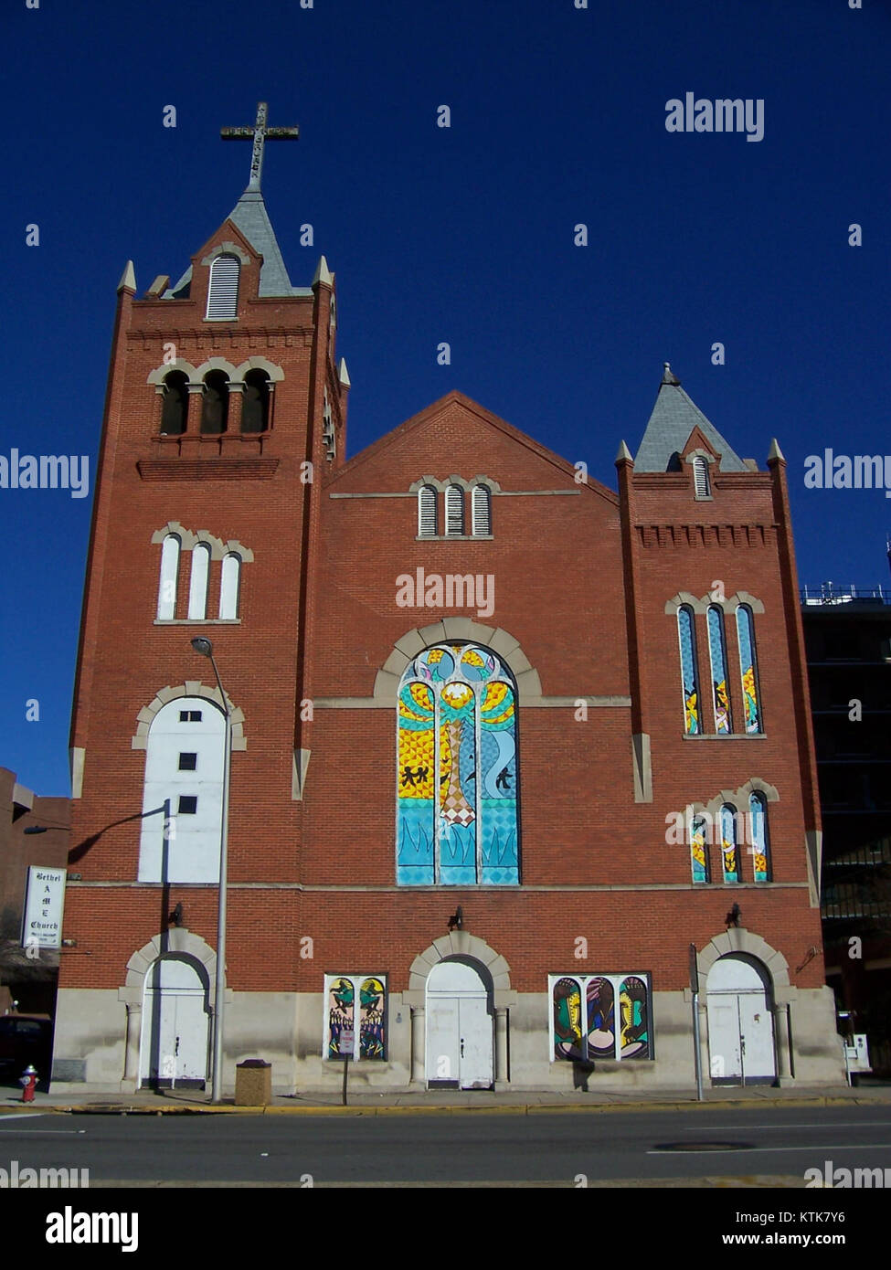 L'église Bethel Ame en Colombie commémore Martin Luther King Jr. Day, honorant son héritage et ses contributions aux droits civils. L'église est un élément important de la communauté locale et de son histoire dans la défense de l'égalité et de la justice. Banque D'Images L'église Bethel Ame en Colombie commémore Martin Luther King Jr. Day, honorant son héritage et ses contributions aux droits civils. L'église est un élément important de la communauté locale et de son histoire dans la défense de l'égalité et de la justice. Banque D'Images