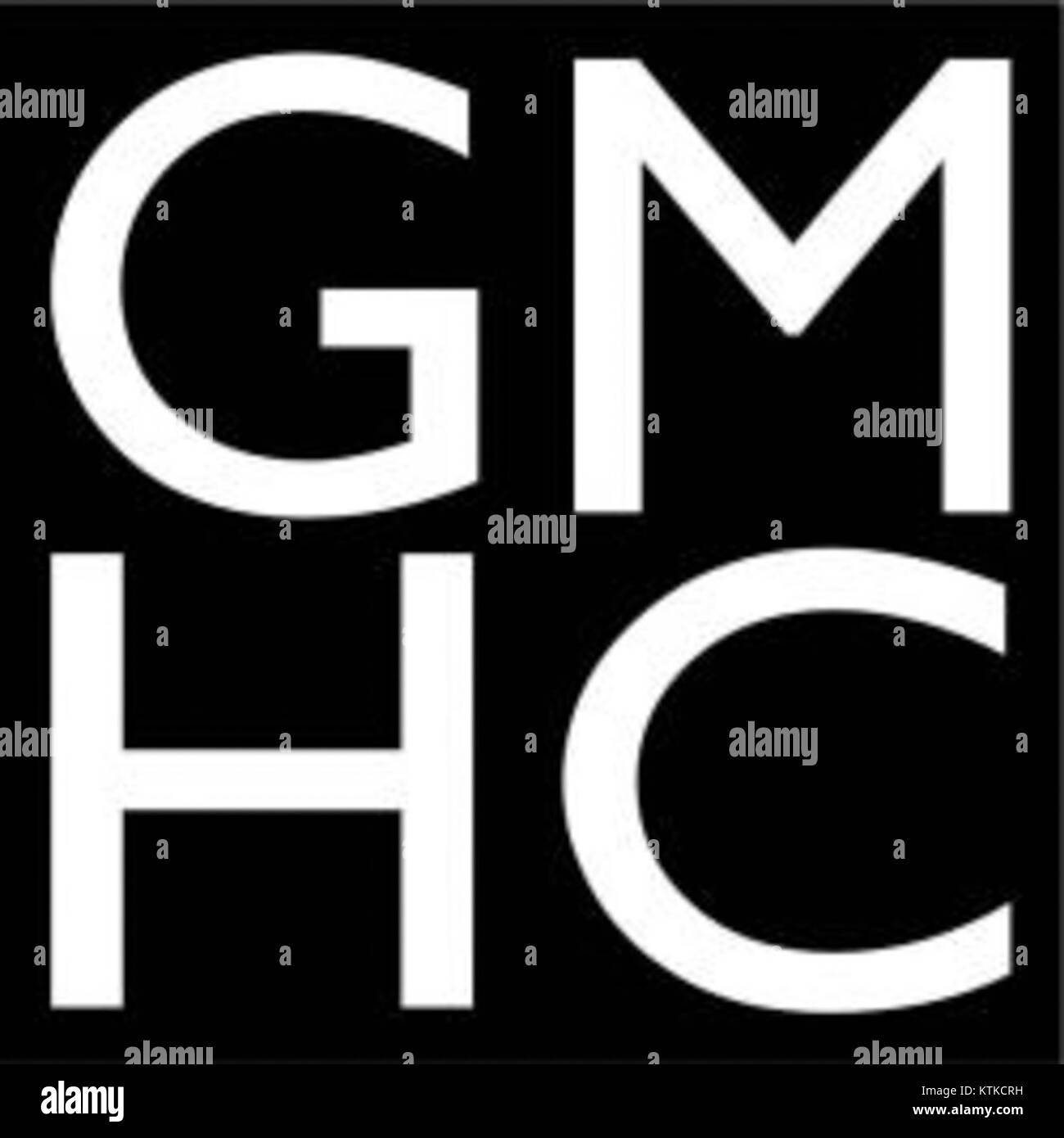 Photographie de l'icône noire GMHC v3, un objet ou une œuvre d'art important associé à l'organisation Gay Men's Health Crisis, soulignant son design et son contexte. Banque D'Images