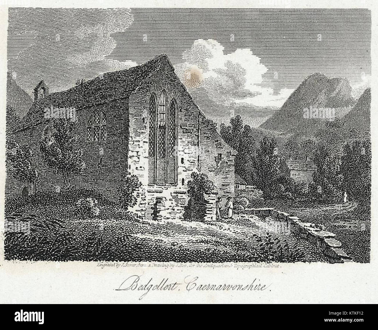 Bedgellert, Caernarvonshire (1132617) Banque D'Images