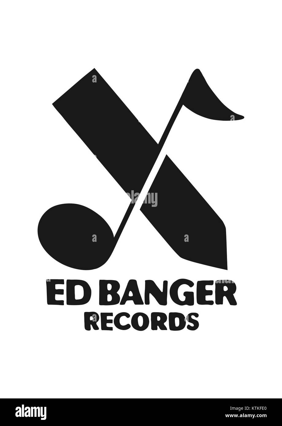 Ed Banger Records est un label français renommé, reconnu pour son impact sur la musique électronique. Le label a accueilli des artistes influents et a contribué à façonner la scène musicale électronique moderne. Banque D'Images