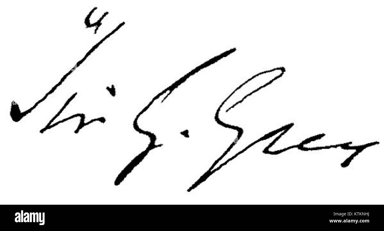 La signature George Grey fait référence à une signature célèbre associée à Sir George Grey, un éminent administrateur colonial britannique du XIXe siècle, connu pour ses contributions à l'histoire coloniale de la Nouvelle-Zélande. Banque D'Images