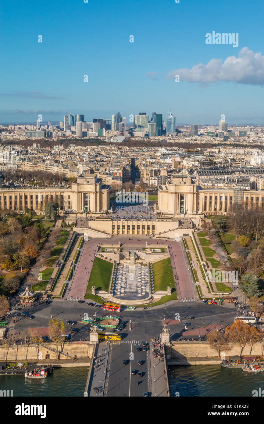 Trocadero Paris Banque D'Images